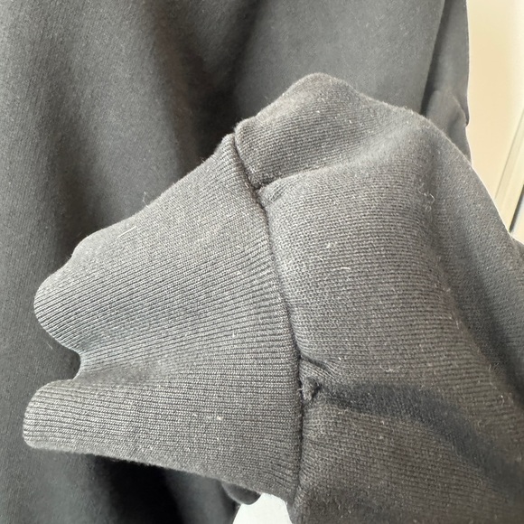 Hudson Jeans Cutout Sweatshirt Black - Picture 7 of 10